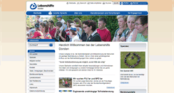 Desktop Screenshot of lebenshilfe-dorsten.de